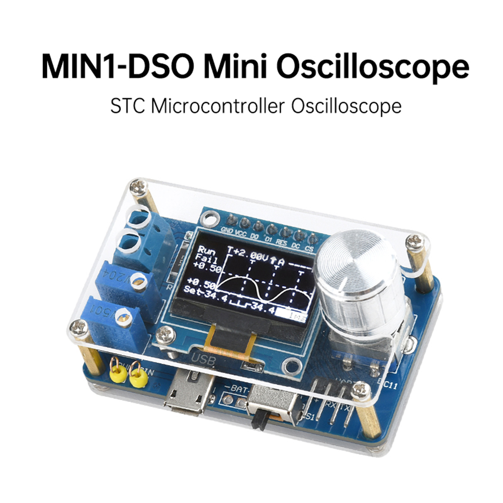 Diy Electronics Project - DIY Mini Digital Oscilloscope Electronic Kit