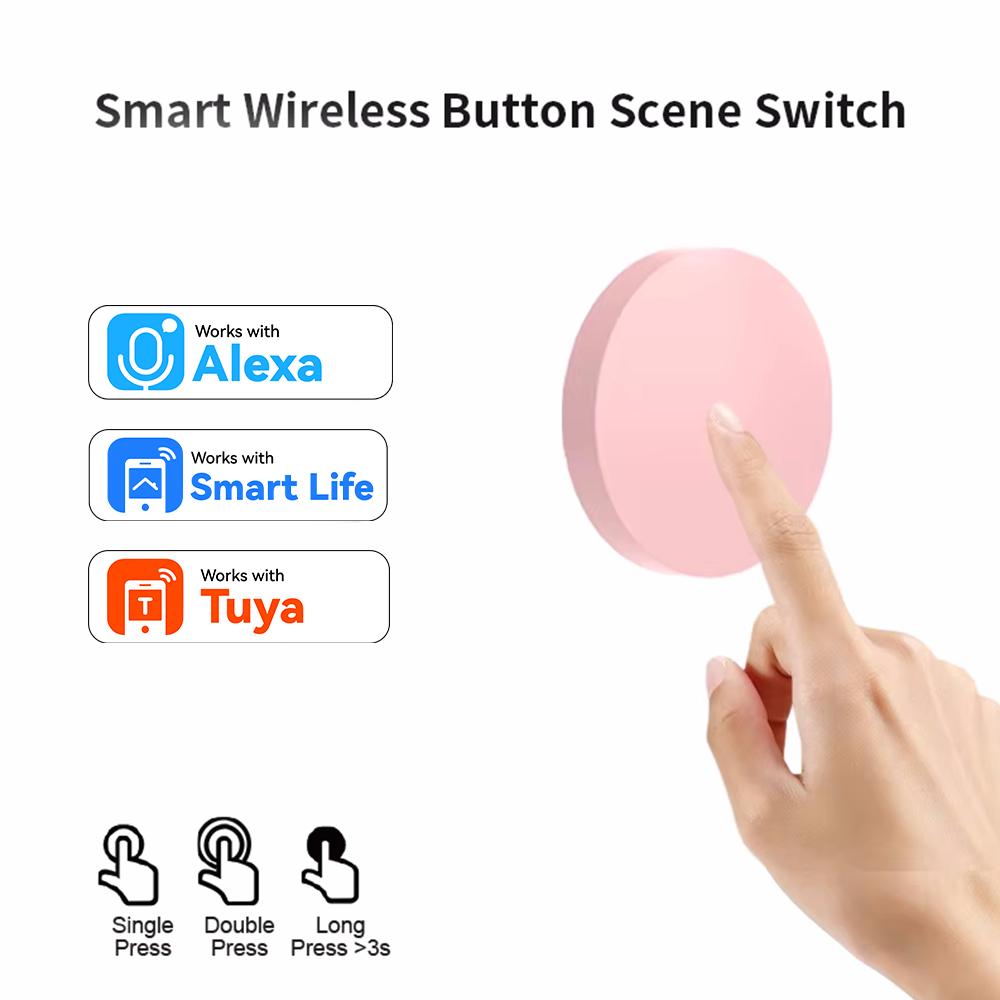 Diy Electronics Button - Smart Wireless Button Scene Switch For