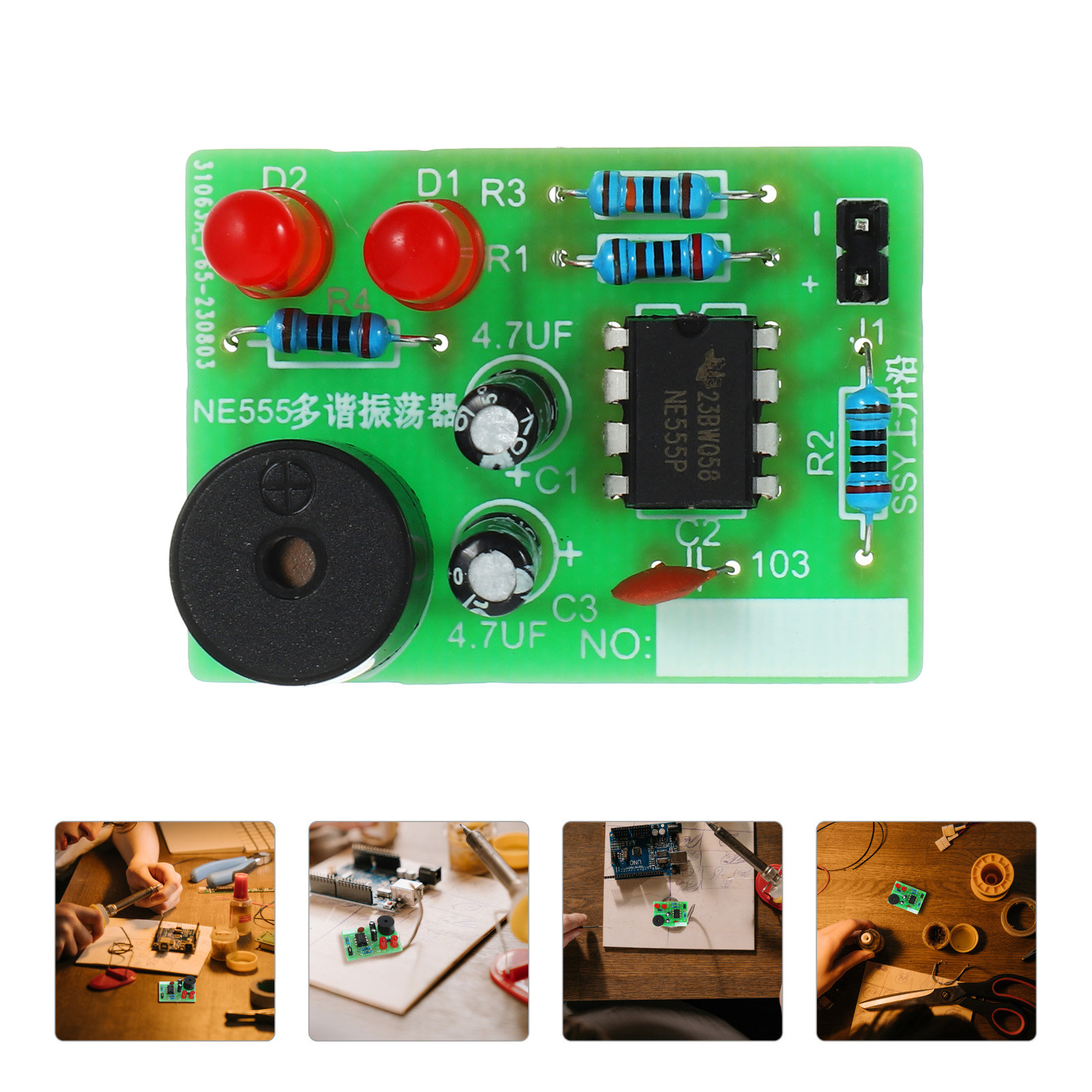 Diy Electronics Project - 5Set Soldering Practice Kit for Beginners