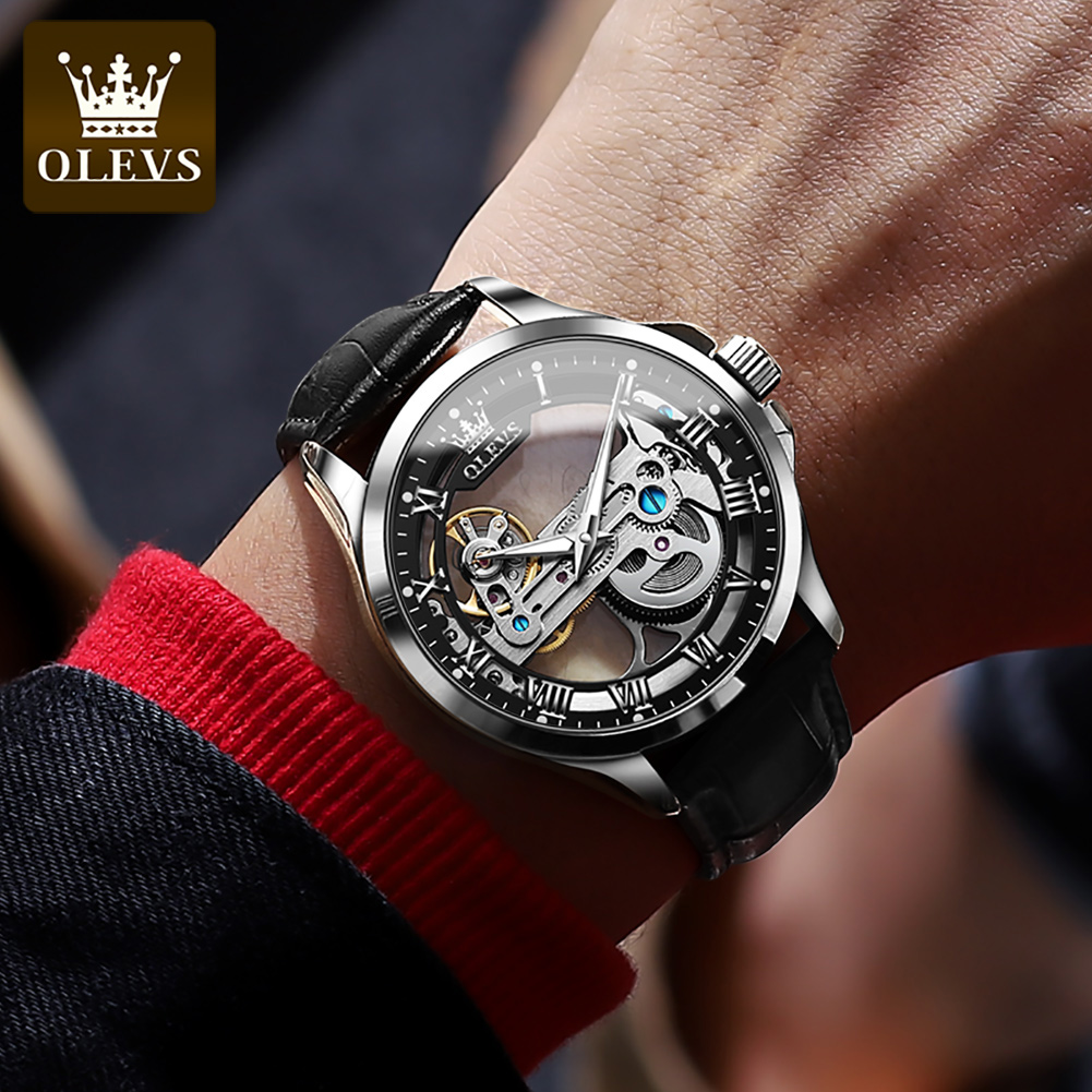 OLEVS Couple Watches Original  - Push Button Tactile review and price