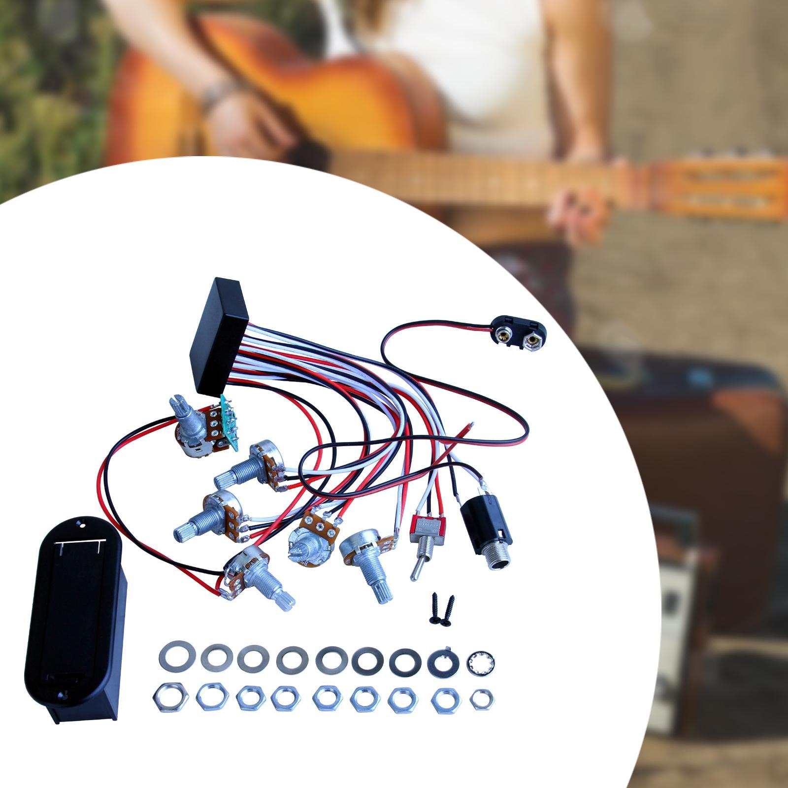 3 Band Active Passive Pickup R - Diy Guitar Electronics Kit review and price