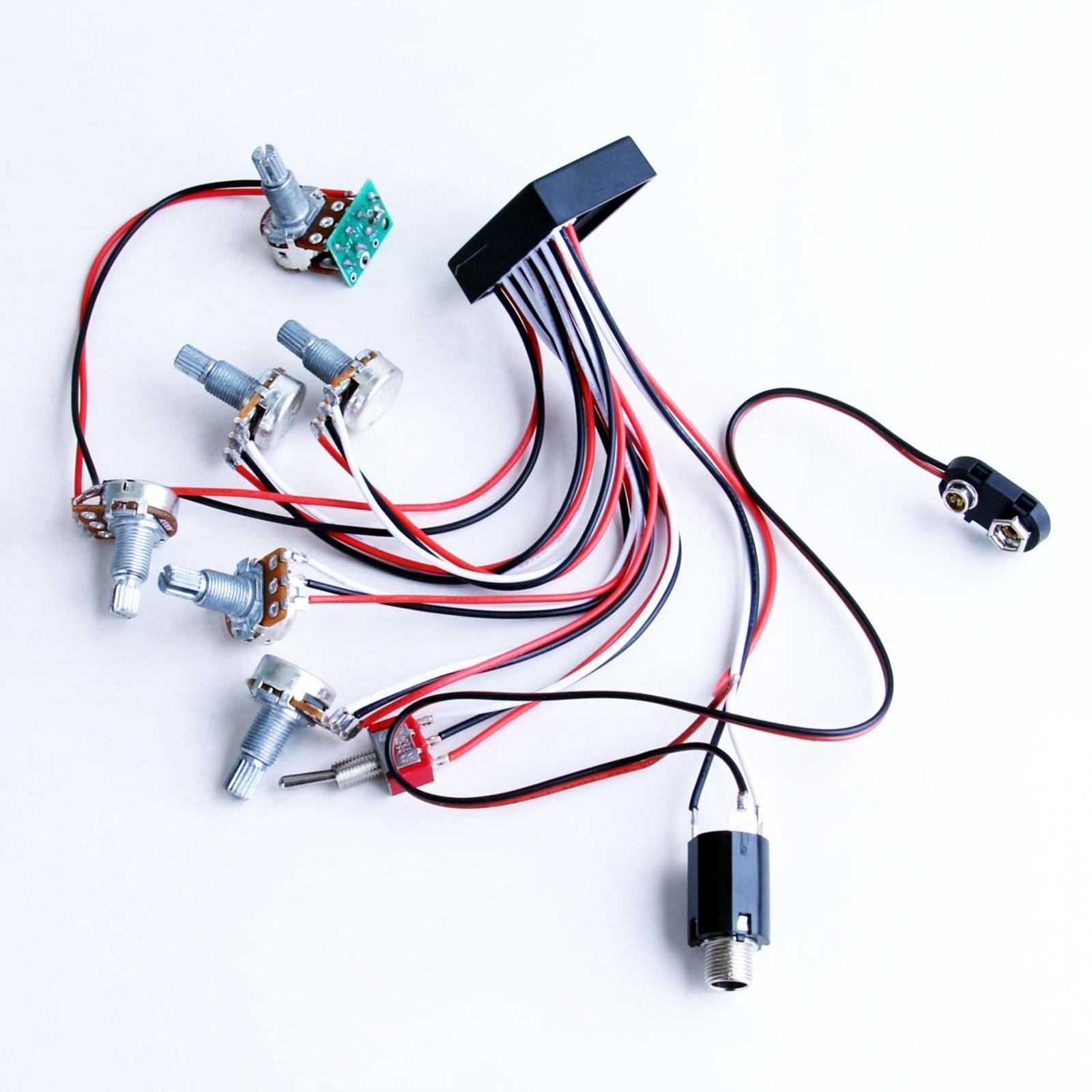 3 Band Active Passive Pickup R - Diy Guitar Electronics Kit review and price