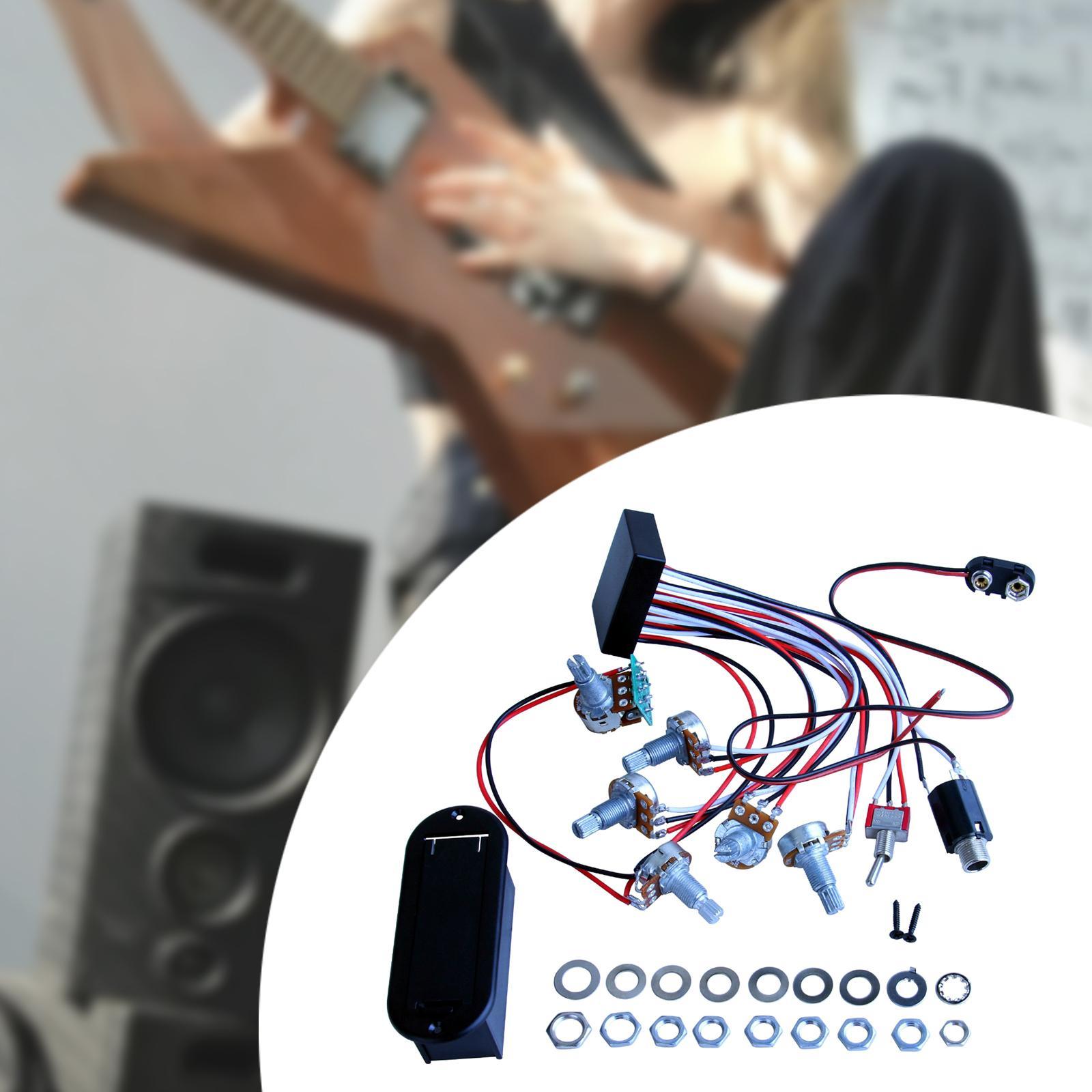 3 Band Active Passive Pickup R - Diy Guitar Electronics Kit review and price