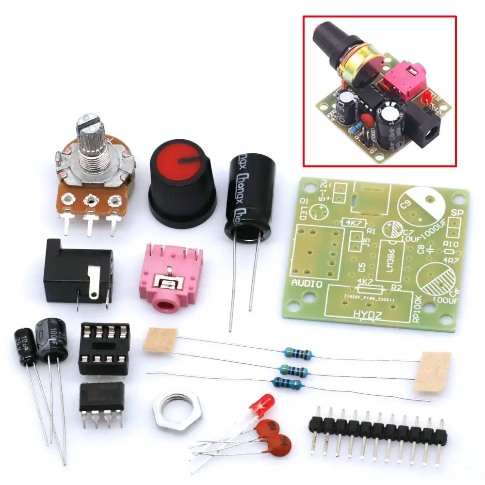 3V-12V LM386 Mini Power Amplif - Diy Guitar Electronics Kit review and price