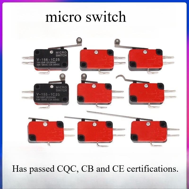 5pcs Travel Limit Switch Micro - Push Button Tactile review and price