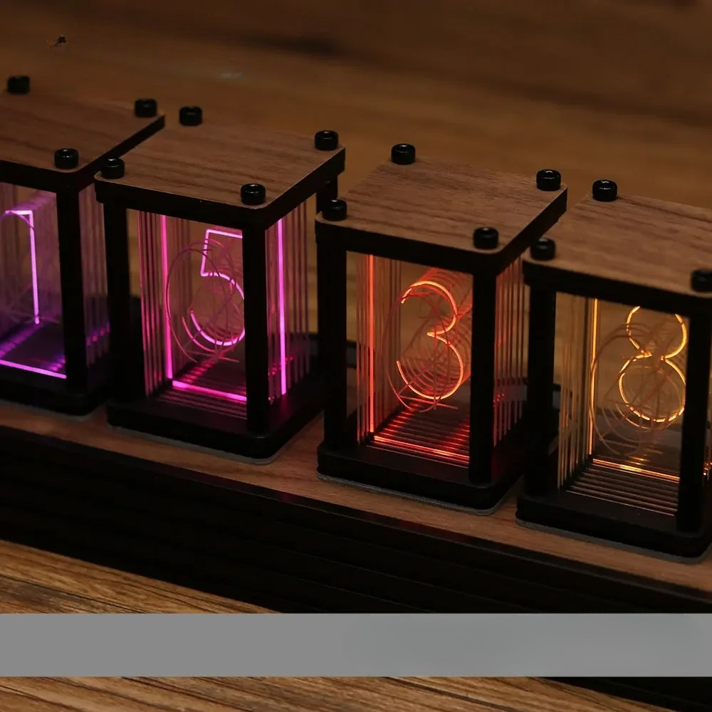 RGB Nixie Tube Clock DIY Table - Diy Electronics Table review and price