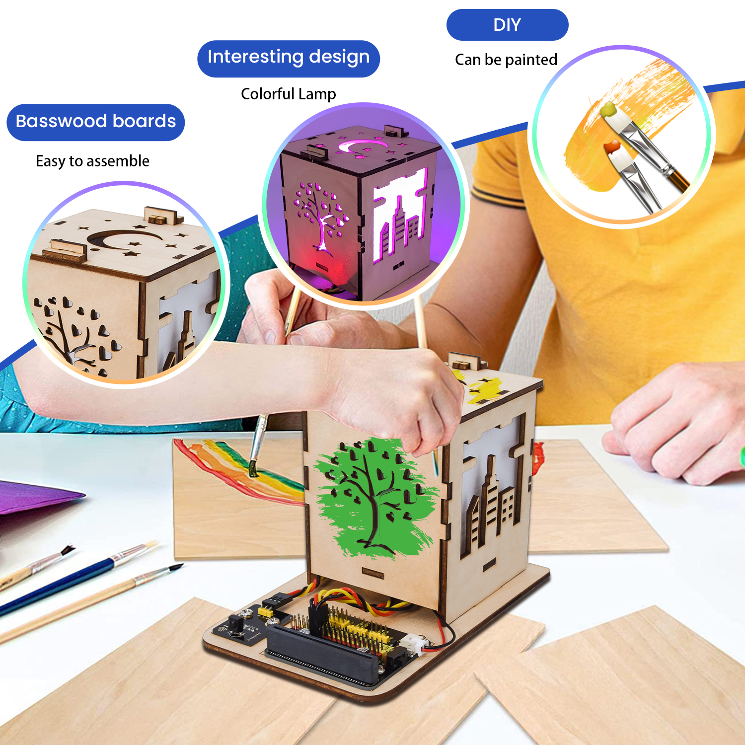 Keyestudio DIY Colorful Lamp M - Diy Electronics Basics review and price