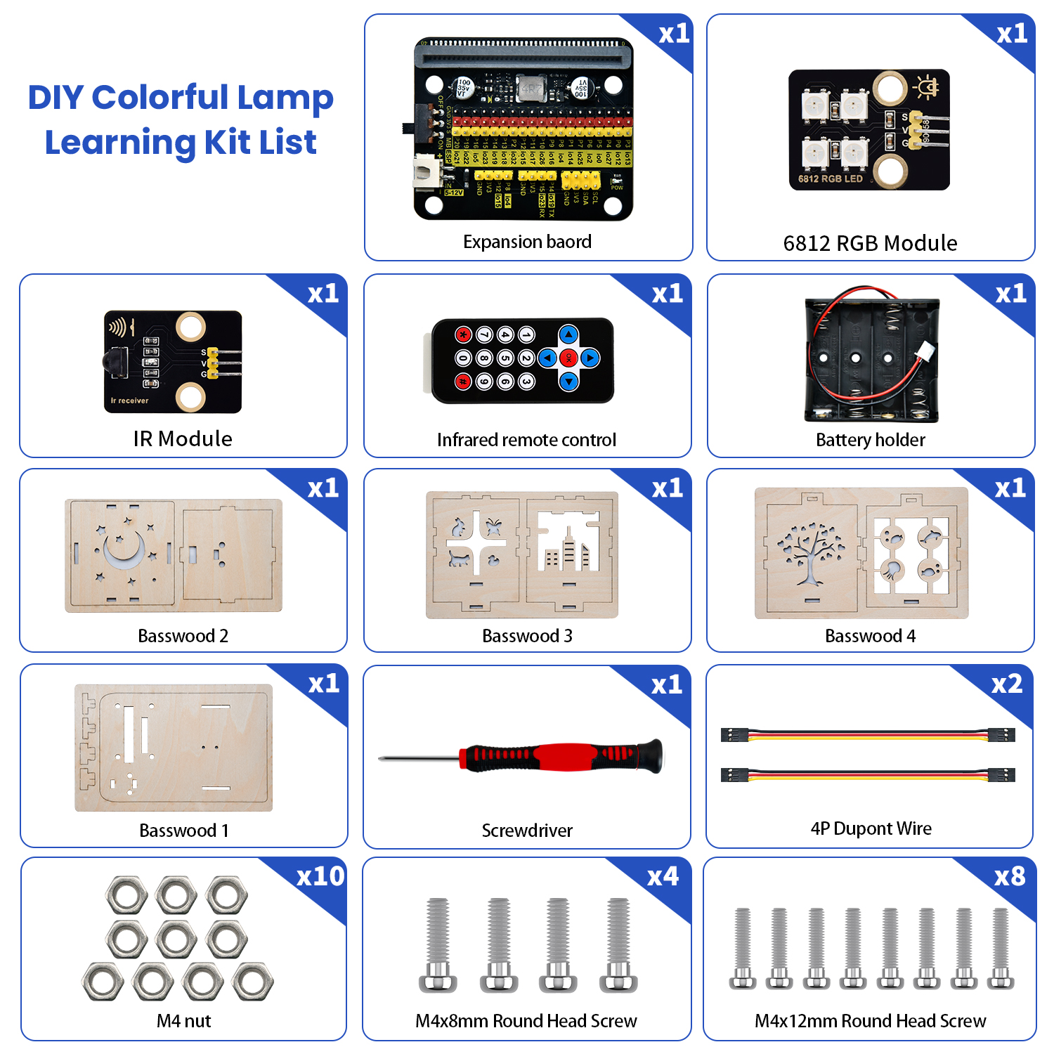 Keyestudio DIY Colorful Lamp M - Diy Electronics Basics review and price