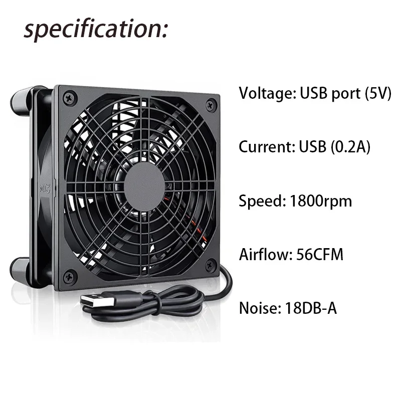 Router Cooling Fan High Airflo - Diy Electronics Project review and price