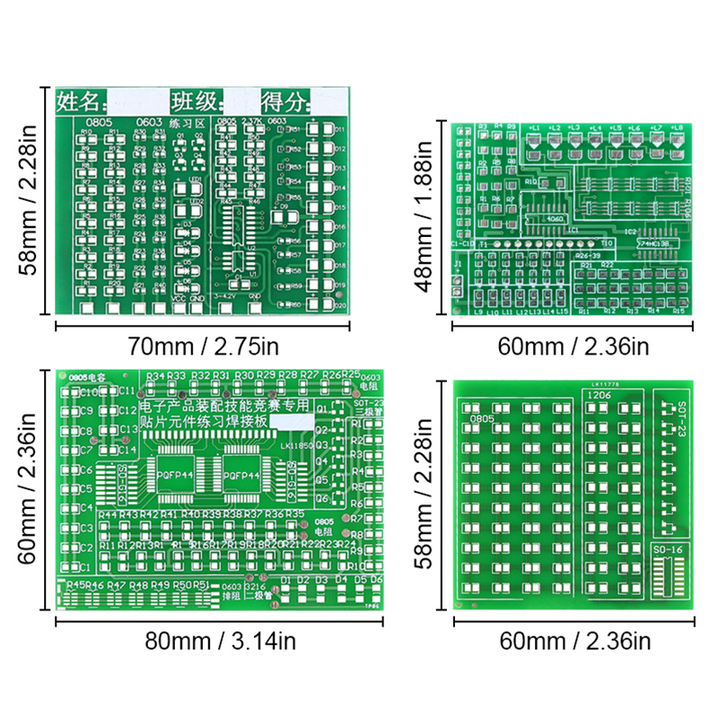 Soldering Practice Four-Piece  - Diy Electronics Basics review and price