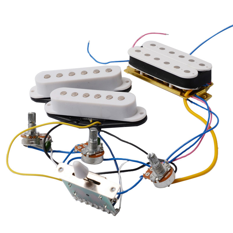 Electric Guitar HSS Pickup Set - Diy Guitar Electronics Kit review and price