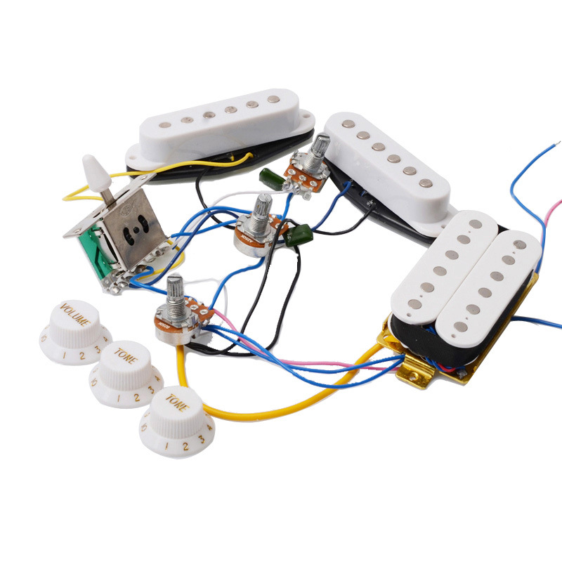 Electric Guitar HSS Pickup Set - Diy Guitar Electronics Kit review and price