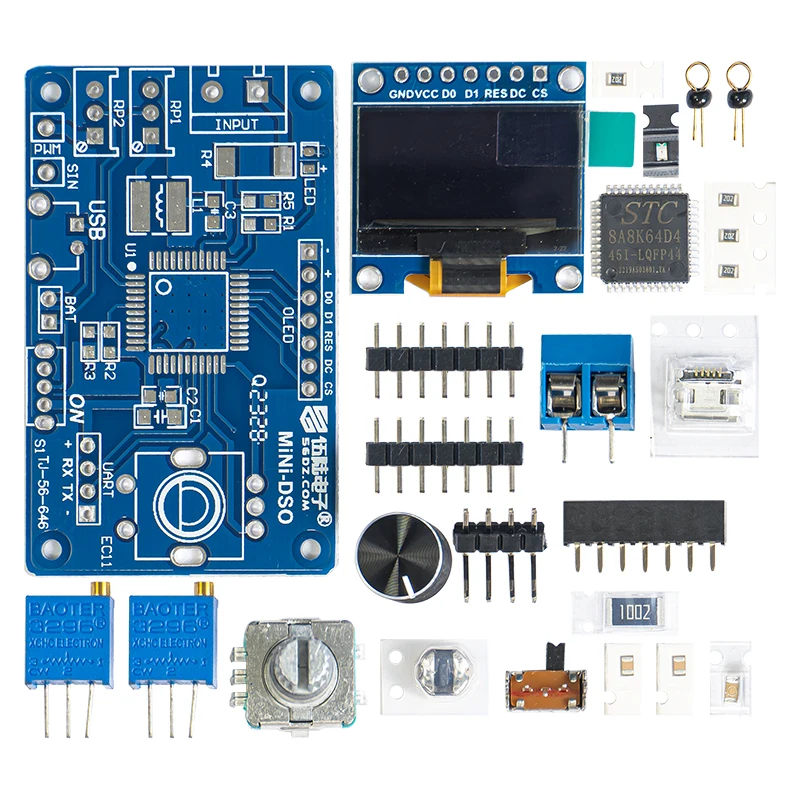 Electronic DIY Mini Digital Os - Oscilloscope Dso Mini review and price