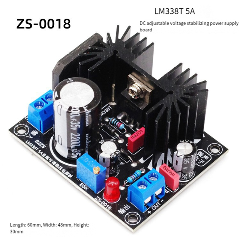 A13E-LM338 5A Output Filament  - Diy Elektronik review and price