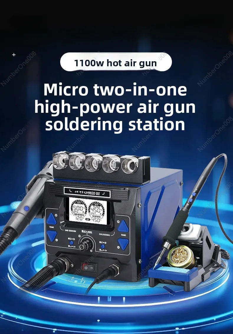 WEP992D III 2-in-1 Soldering S - Hot Air Rework Station review and price