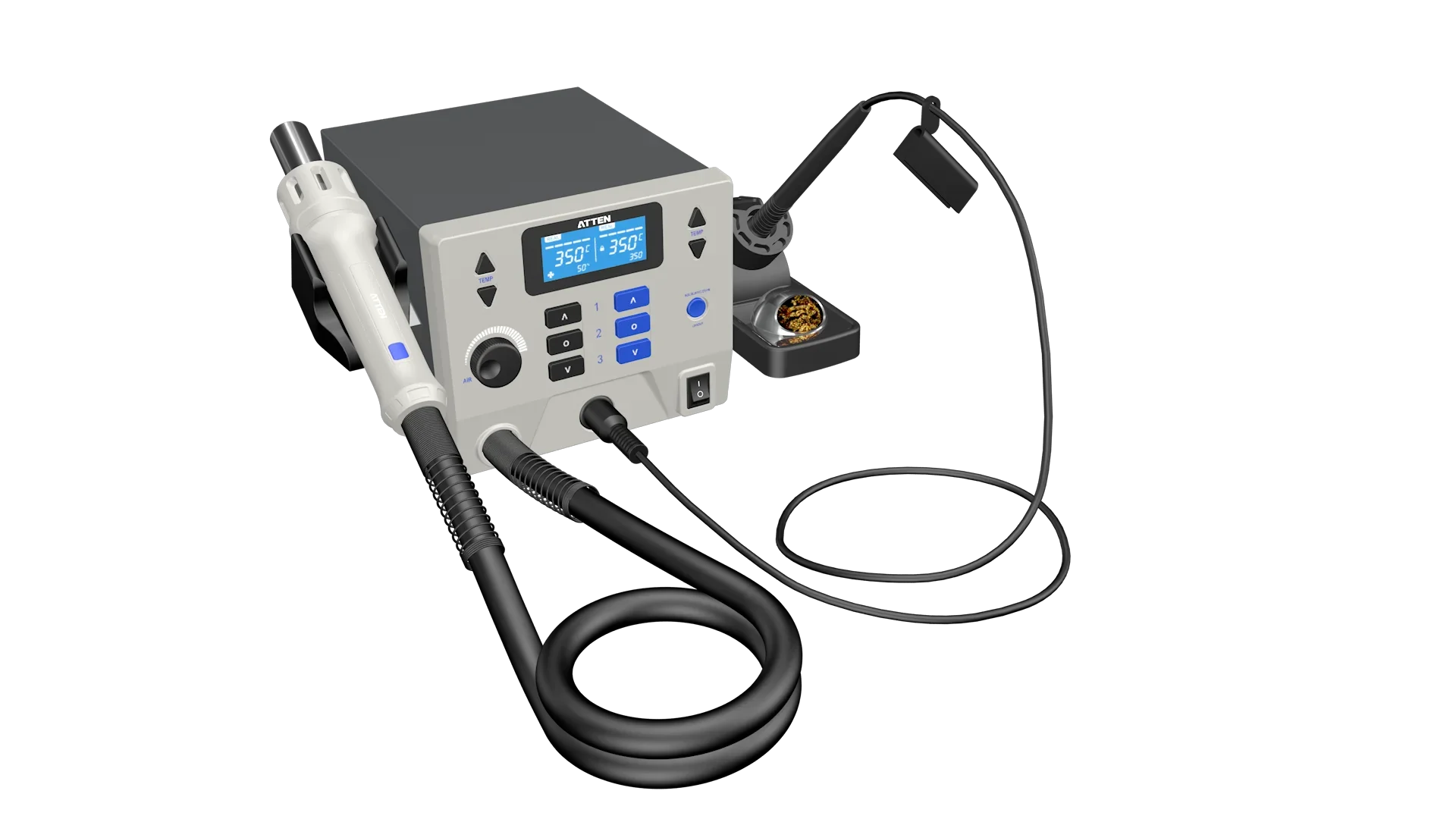 TLF ATTEN ST-862D Update Versi - Hot Air Rework Station review and price