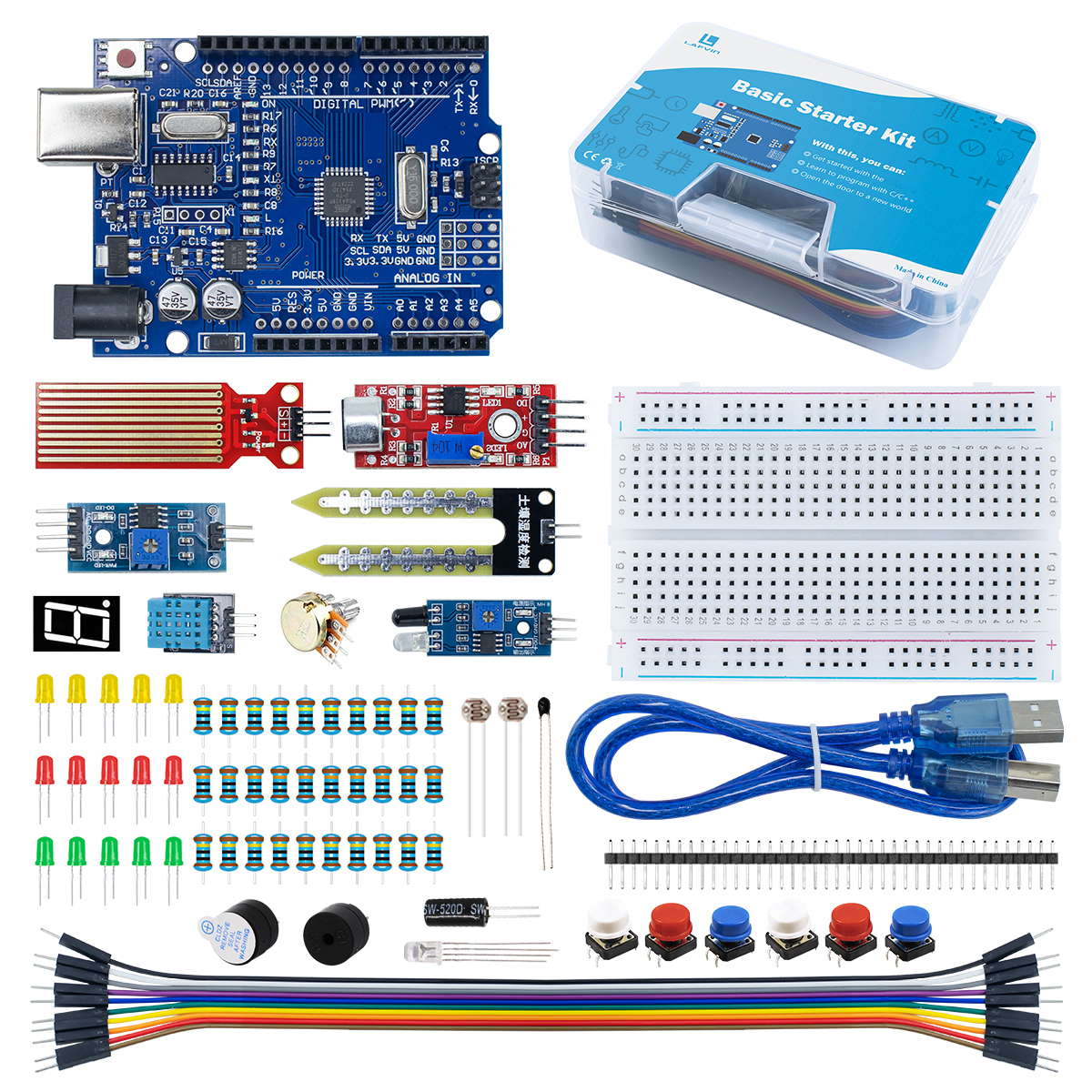Basic Starter Kit for Arduino  - Diy Electronics Basics review and price