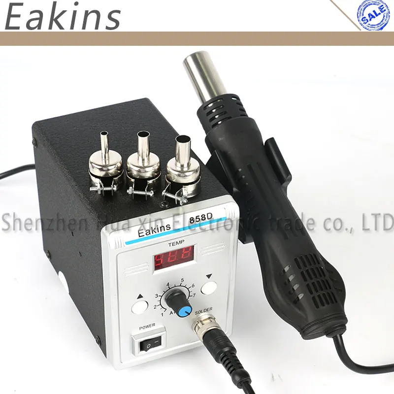 Hot Air Gun 858D Desoldering S - Hot Air Rework Station review and price