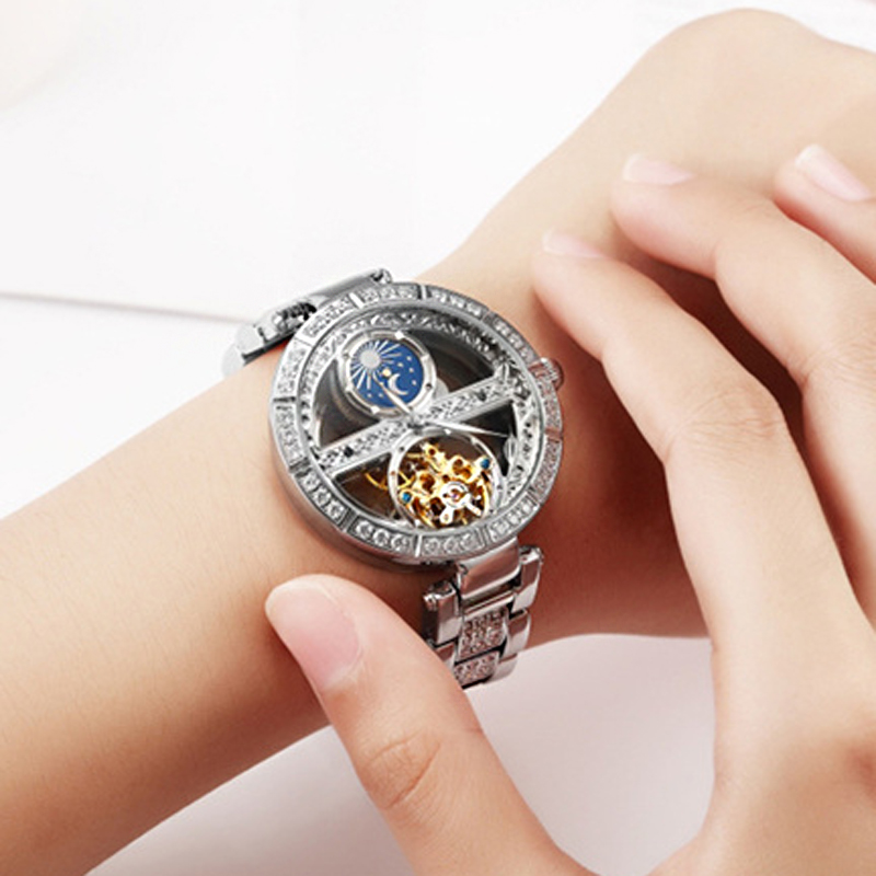 Ladies Watch Automatic Woman L - Push Button Tactile review and price