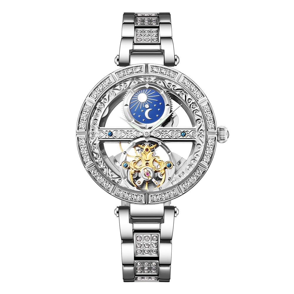 Ladies Watch Automatic Woman L - Push Button Tactile review and price