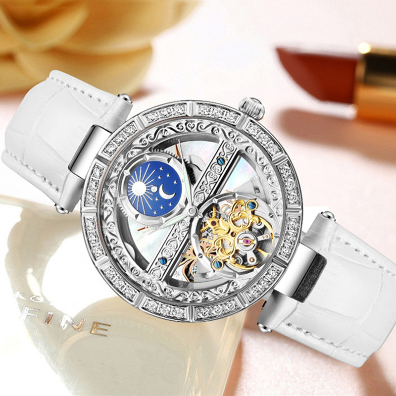 Ladies Watch Automatic Woman L - Push Button Tactile review and price