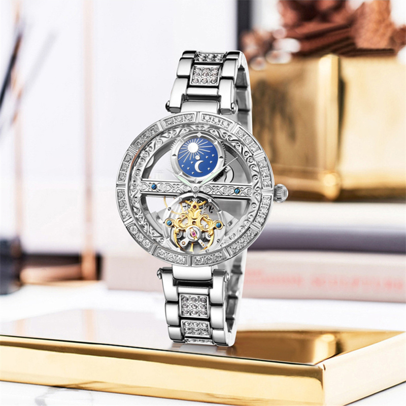 Ladies Watch Automatic Woman L - Push Button Tactile review and price