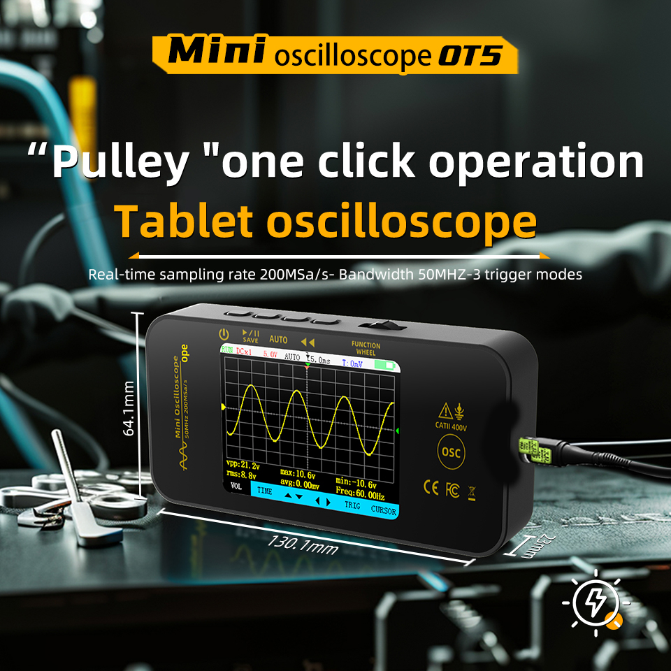 BSIDE OT5 Digital Oscilloscope - Oscilloscope Dso Mini review and price