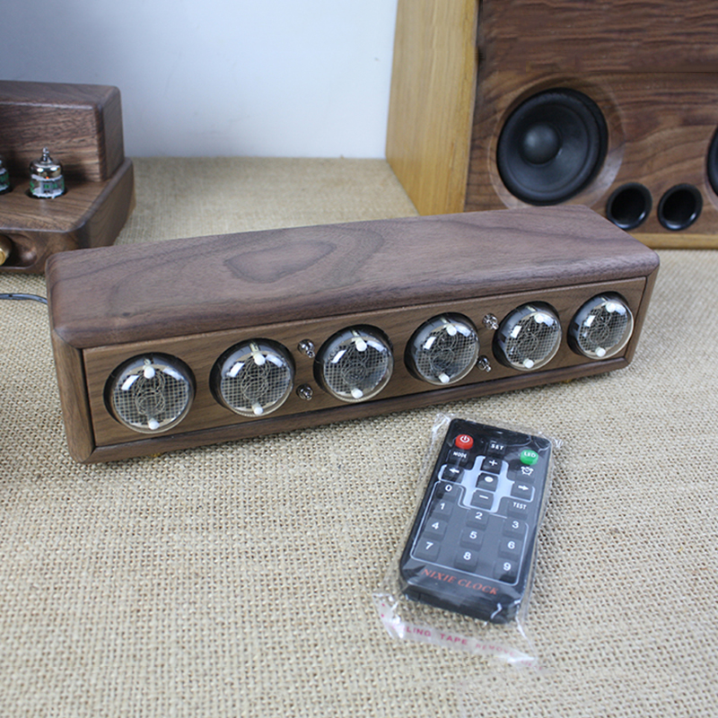 Luxury Wood Nixie Tube Clock D - Diy Electronics Table review and price