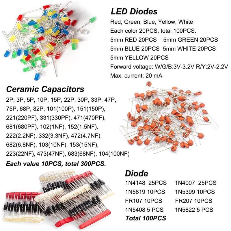 New 1400PCS Basic Electronic C - Diy Electronics Basics review and price