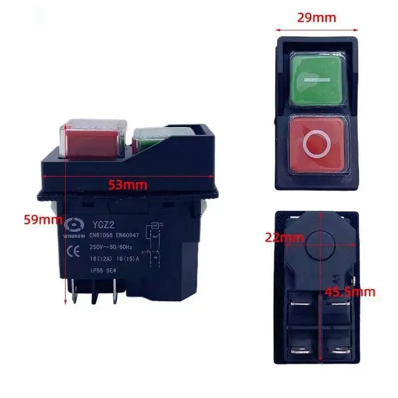 110V/220V  YCZ2 Electromagneti - Push Button Tactile review and price