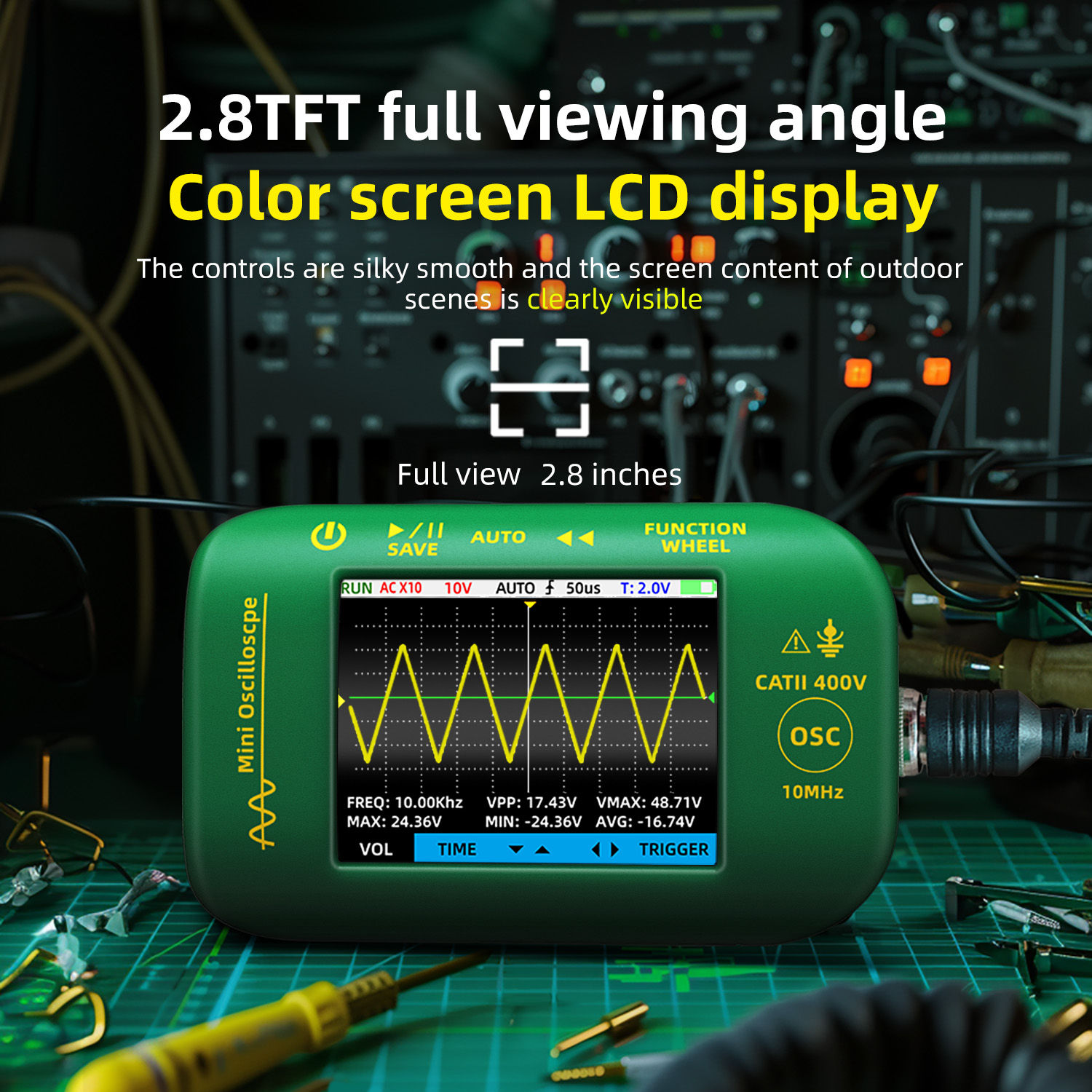 BSIDE Portable Oscilloscope 10 - Oscilloscope Dso Mini review and price