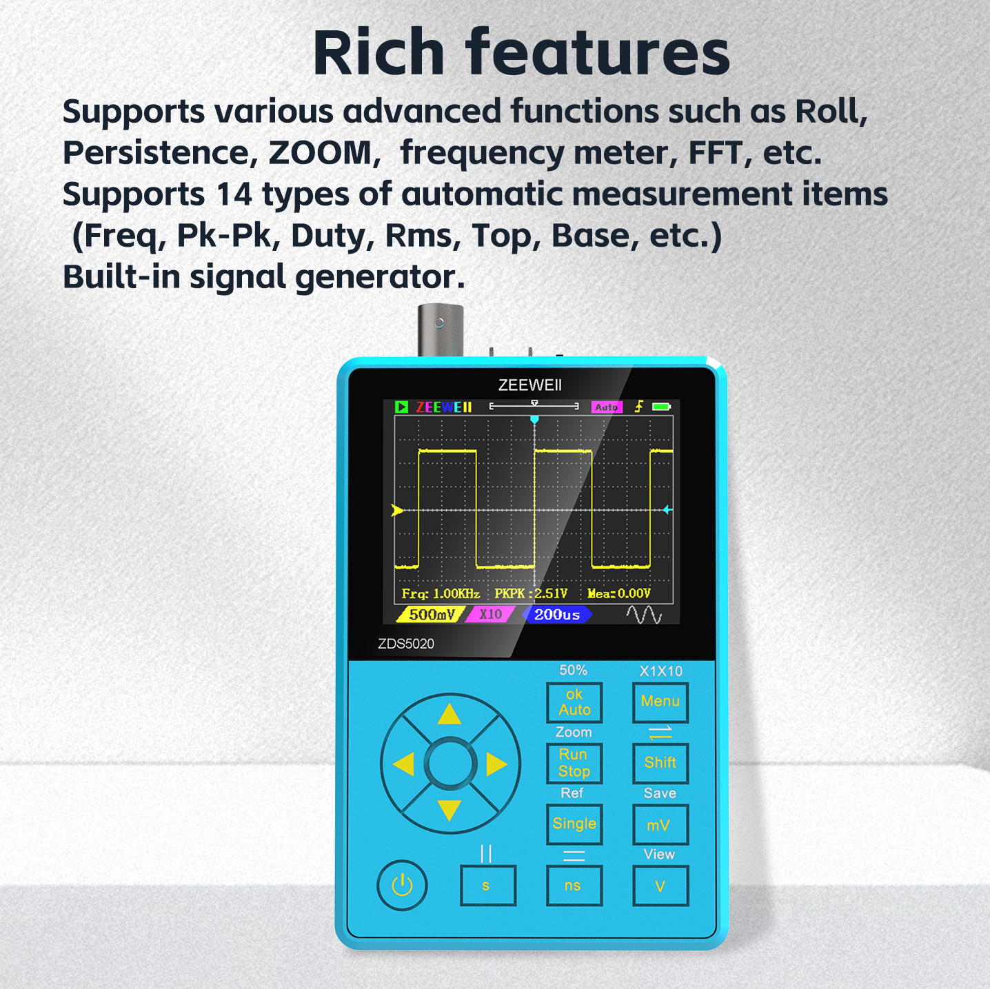 ZEEWEII New ZDS5020 Mini Handh - Oscilloscope Dso Mini review and price