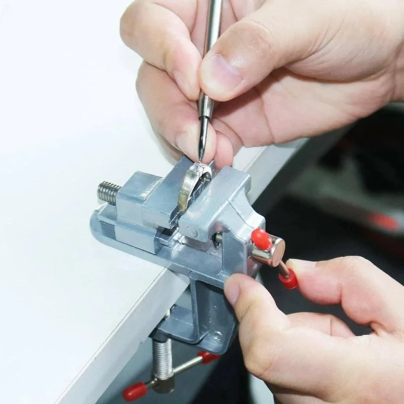 Mini Bench Vise Table Clamp Sc - Diy Electronics Table review and price