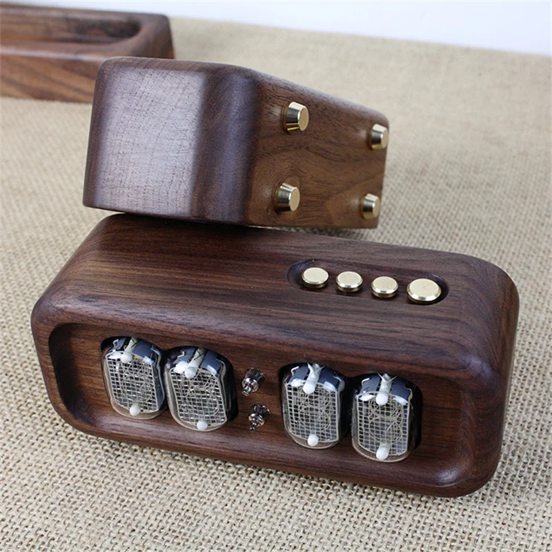 Black Walnut Solid Wood Glow D - Diy Electronics Table review and price