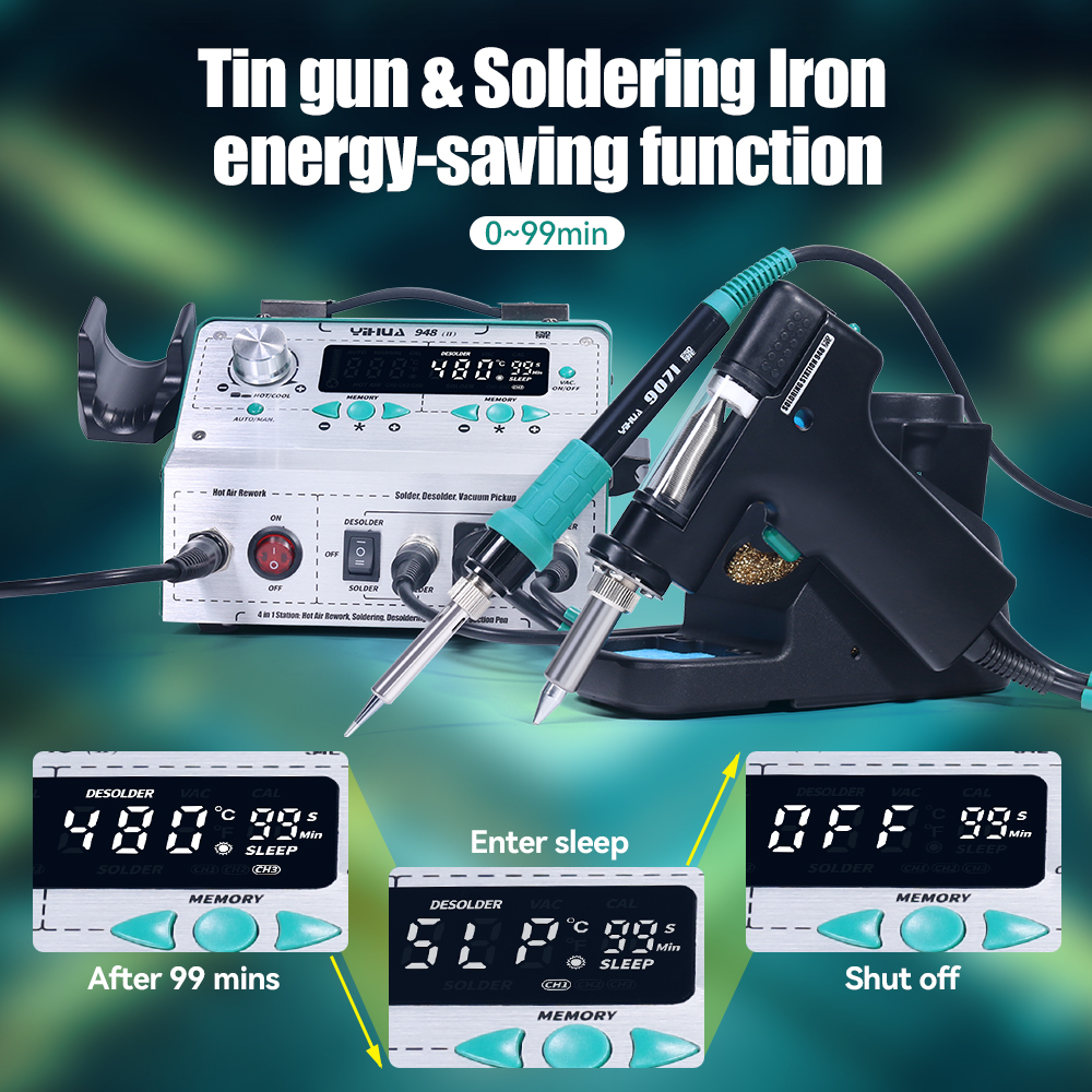 YIHUA 948-II Soldering Station - Hot Air Rework Station review and price
