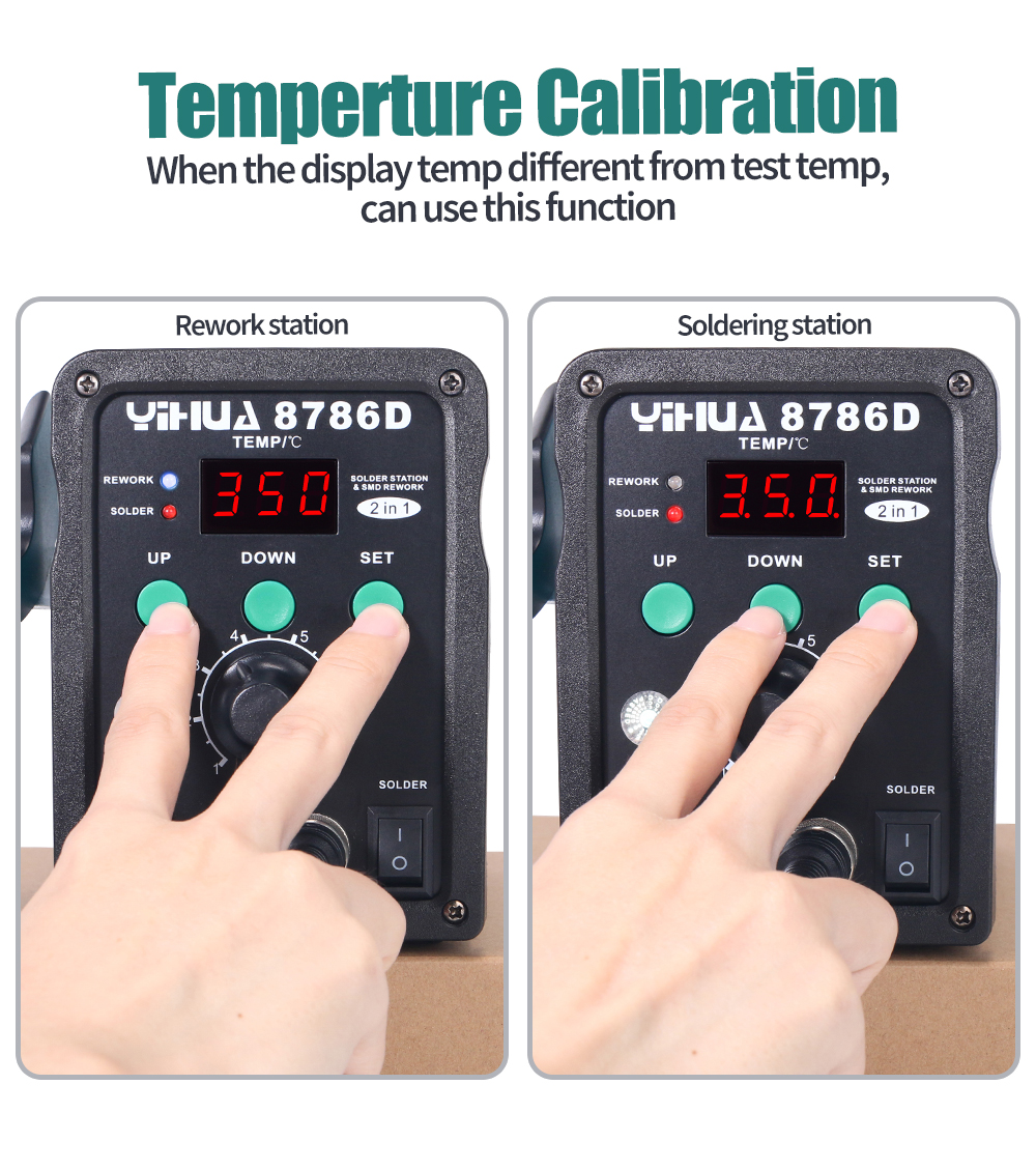 YIHUA 8786D Soldering Iron Hot - Hot Air Rework Station review and price