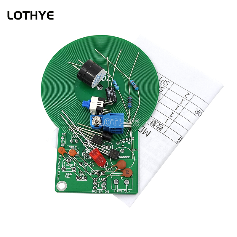 DC 3V-5V Metal Detector Kit DI - Diy Elektronik review and price