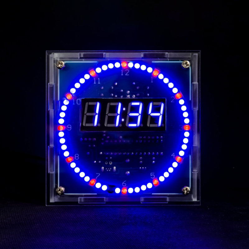 Electronic Clock DIY Light Con - Diy Electronics Table review and price