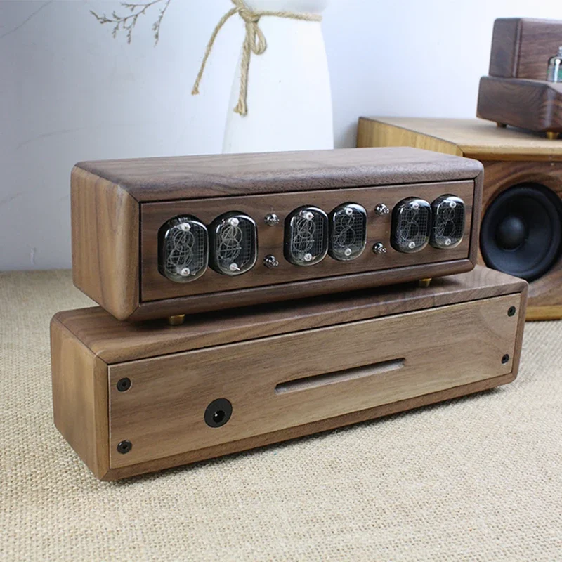 Luxury Wood Nixie Tube Clock D - Diy Electronics Table review and price