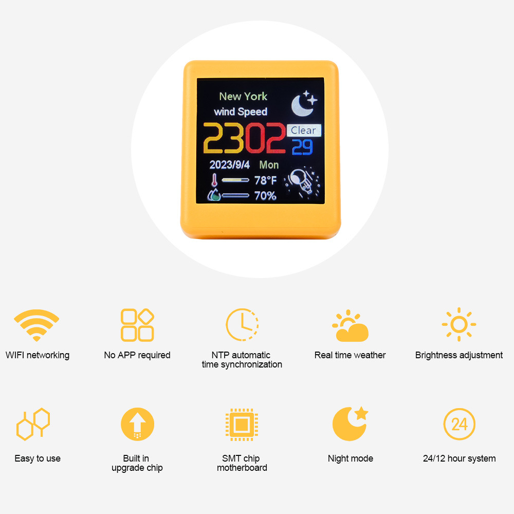 MINI Size Smart WIFI Weather S - Diy Electronics Desk review and price