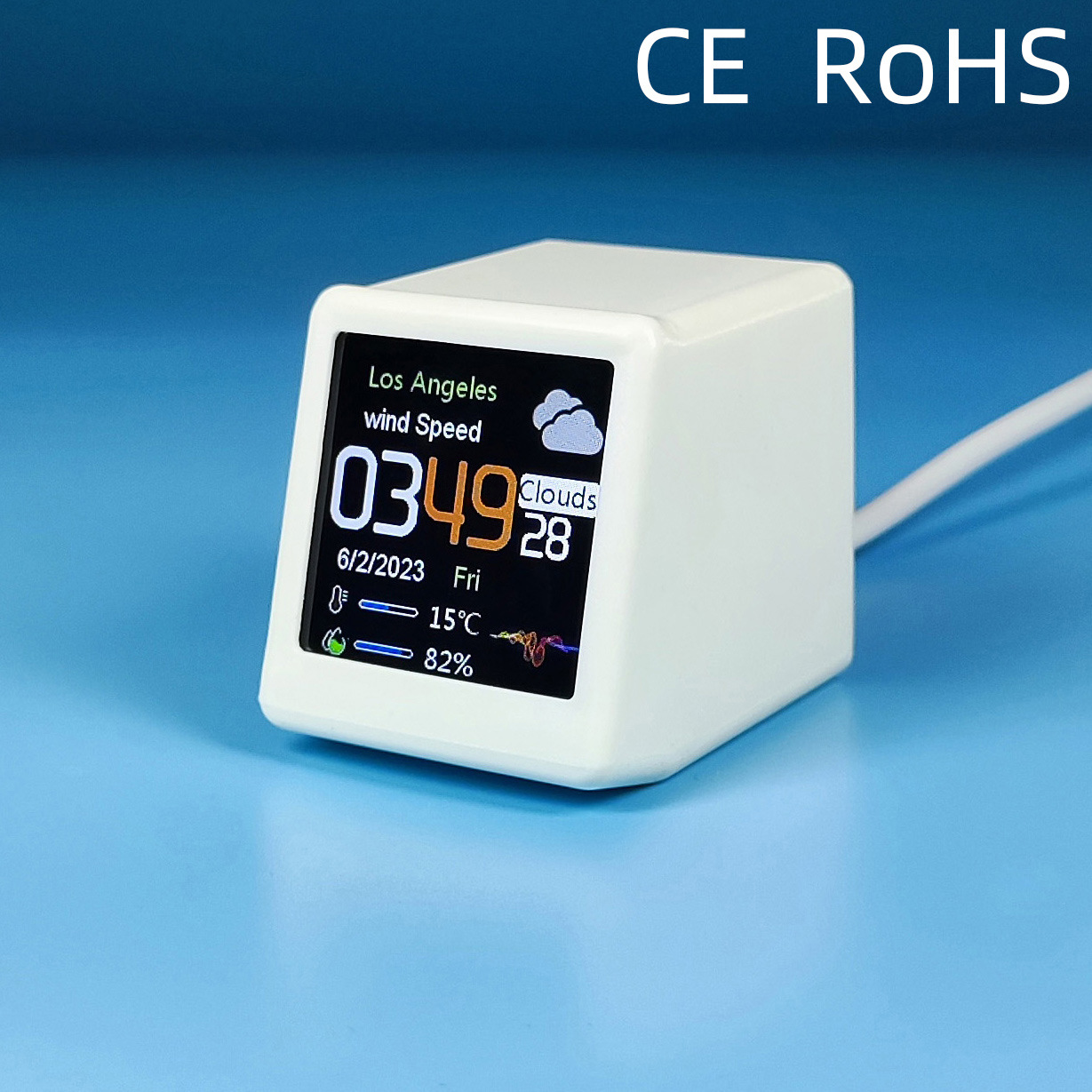 MINI Size Smart WIFI Weather S - Diy Electronics Desk review and price