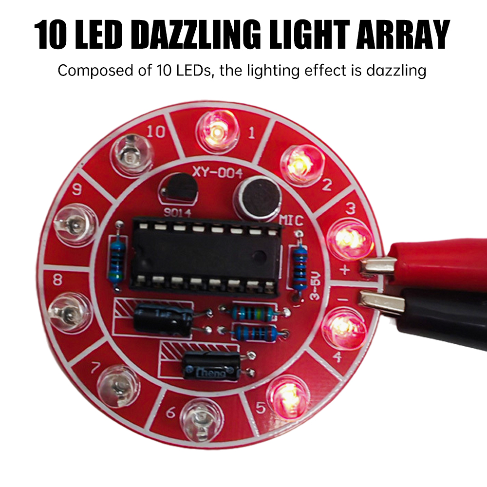 10 LED Bead Running Light DIY  - Diy Electronics Basics review and price