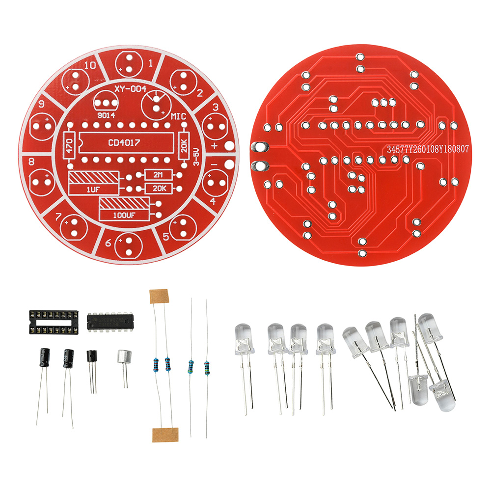 10 LED Bead Running Light DIY  - Diy Electronics Basics review and price