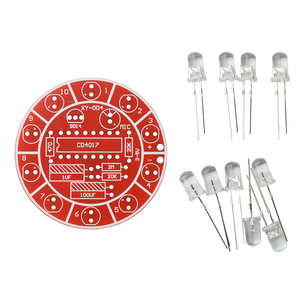 10 LED Bead Running Light DIY  - Diy Electronics Basics review and price