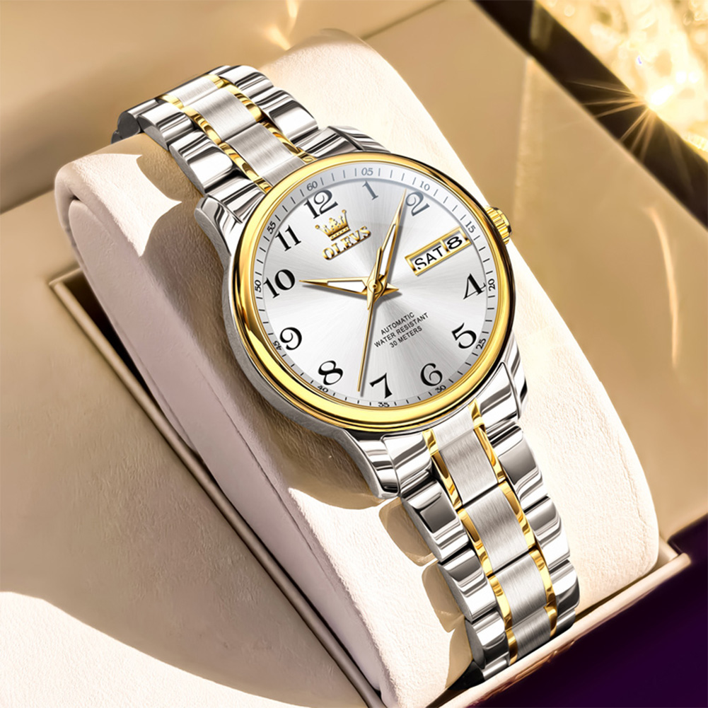 OLEVS Luxury Watch for Woman L - Push Button Tactile review and price