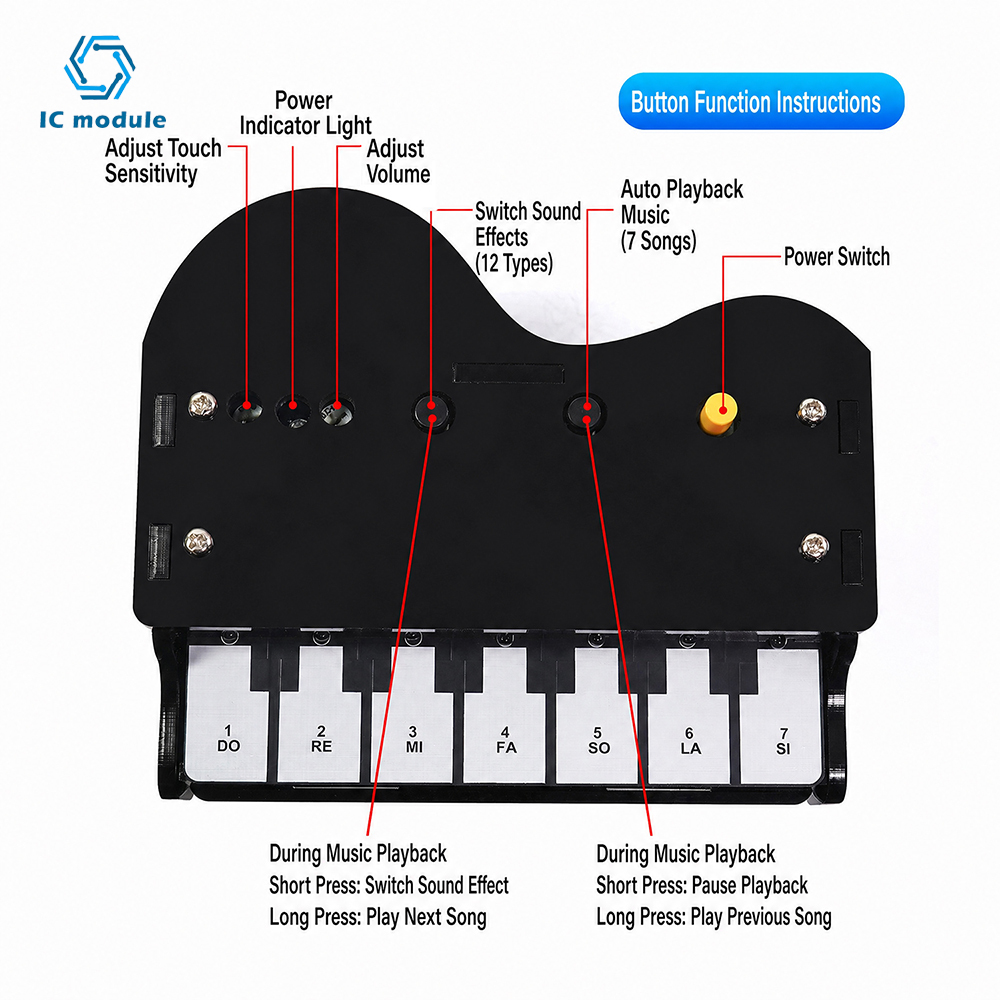 DIY Electronic Piano Kit Solde - Diy Guitar Electronics Kit review and price
