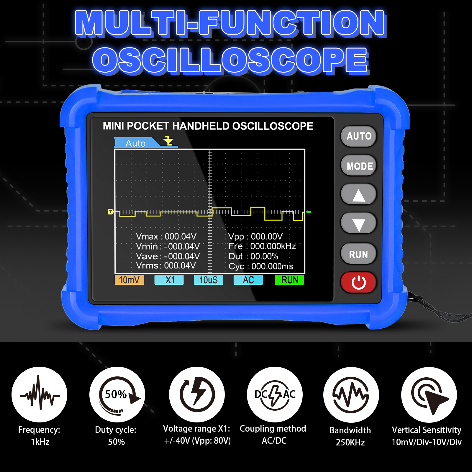 Handle Mini Digital Portable O - Oscilloscope Dso Mini review and price