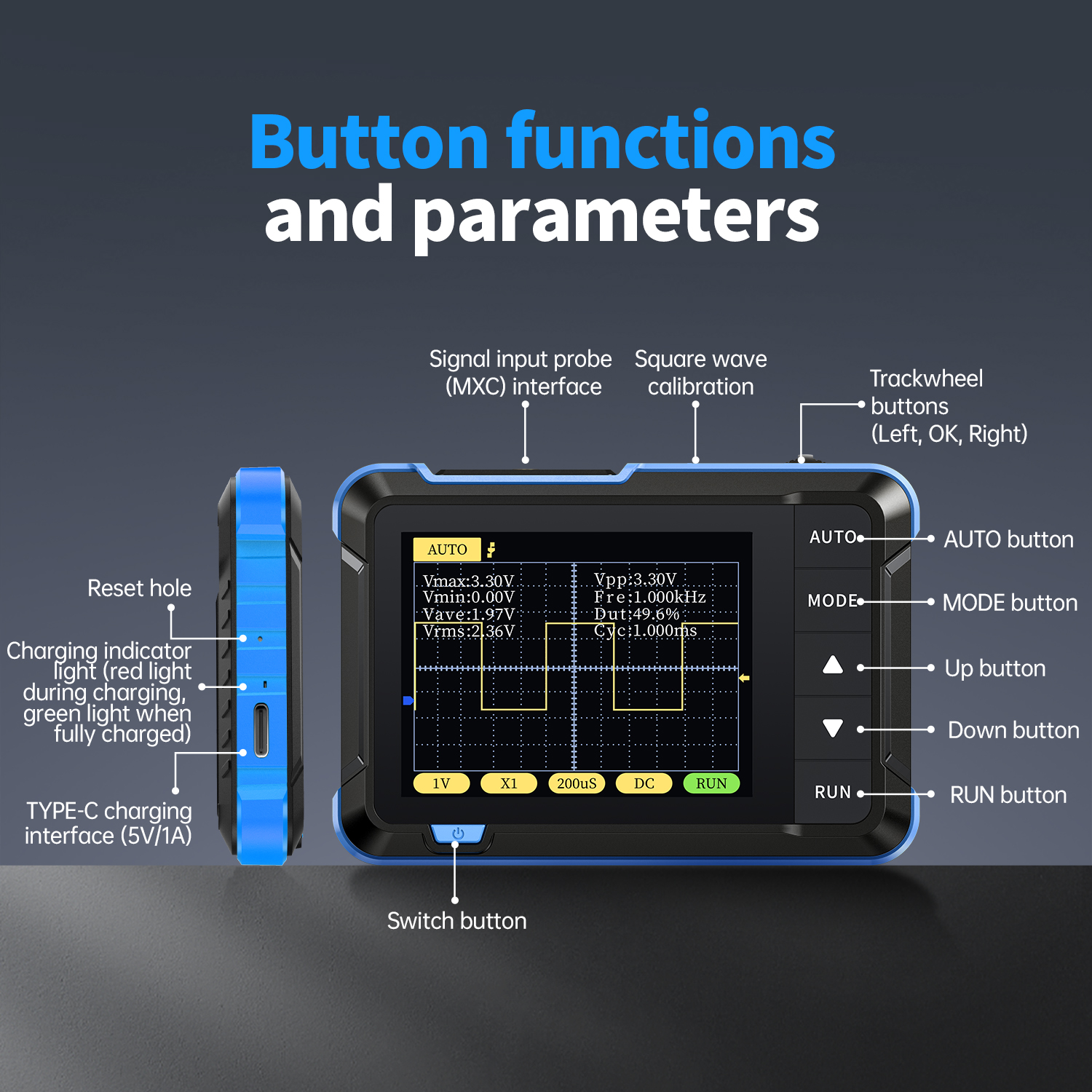 FNIRSI DSO152 Mini Handheld Di - Oscilloscope Dso Mini review and price